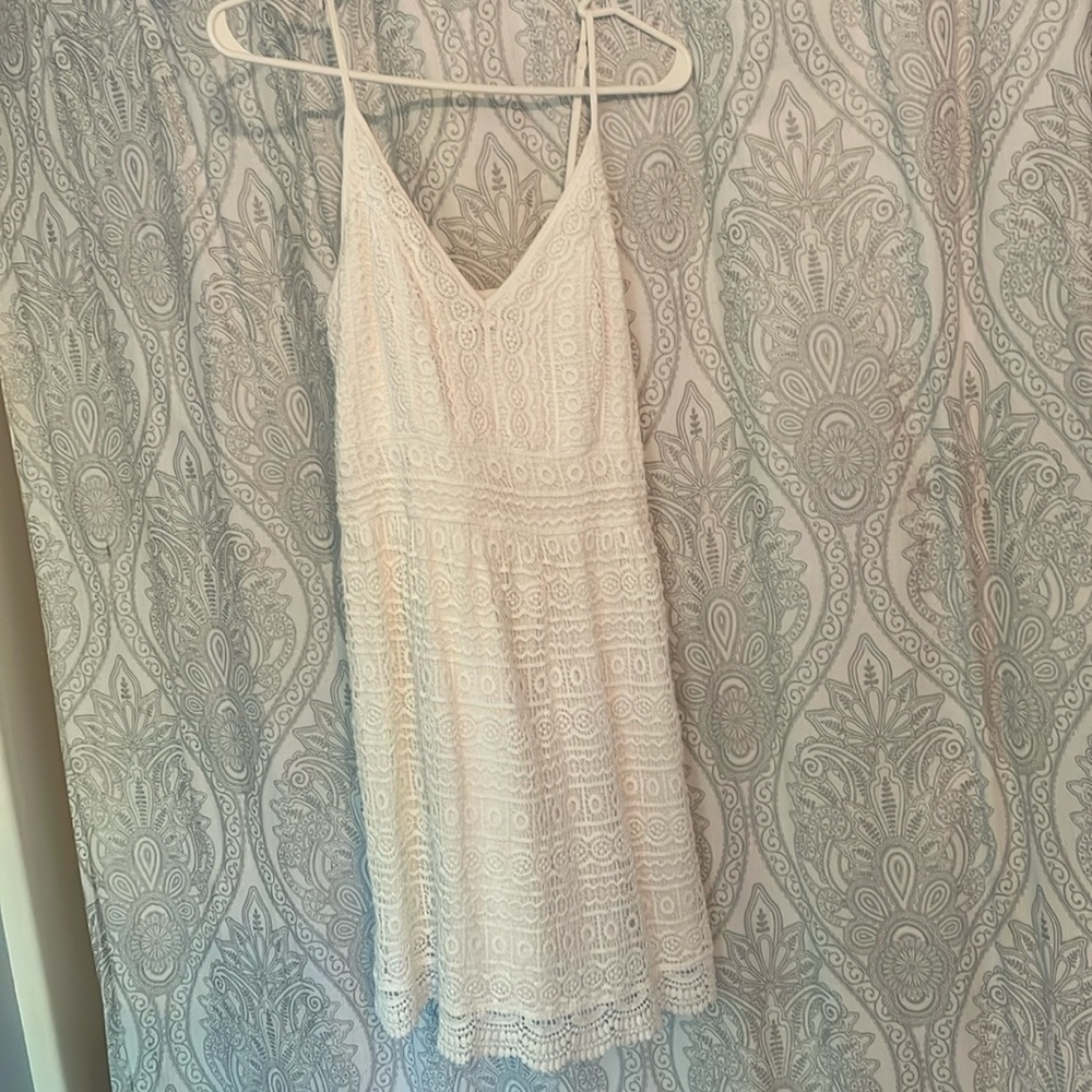White Abercrombie Sundress